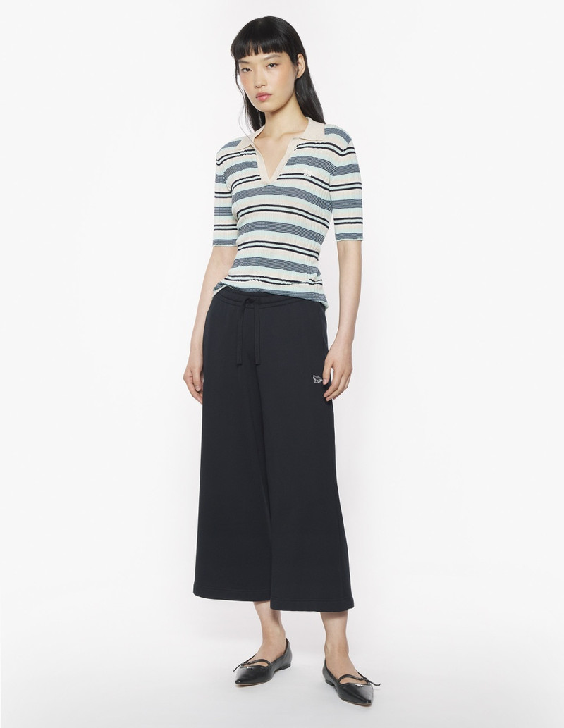 Maison Kitsuné FINE RIB STRIPED POLO outlook