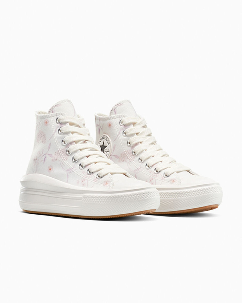 Chuck Taylor All Star Move Platform Flowers 4