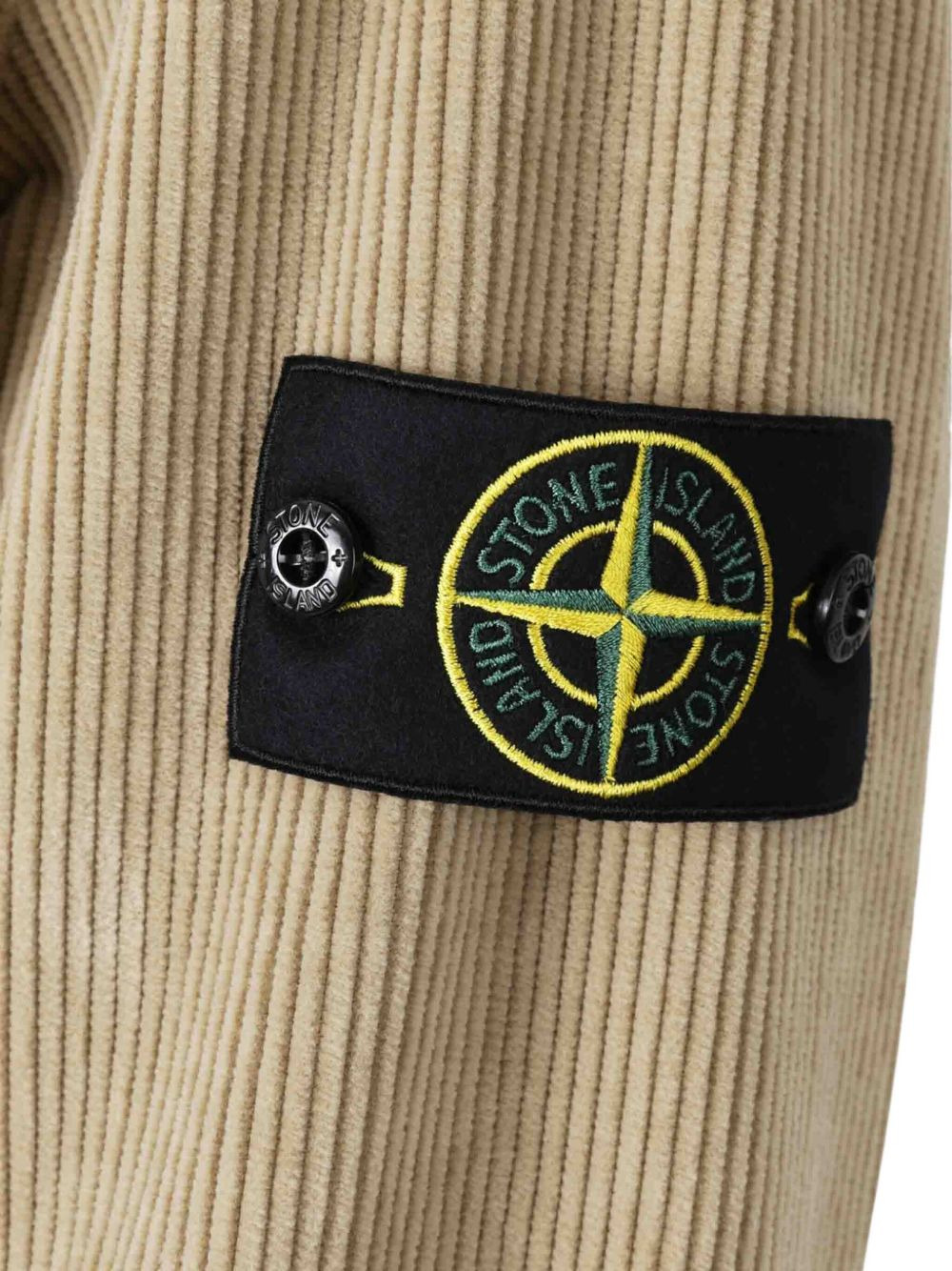 corduroy patch-pocket shirt - 4