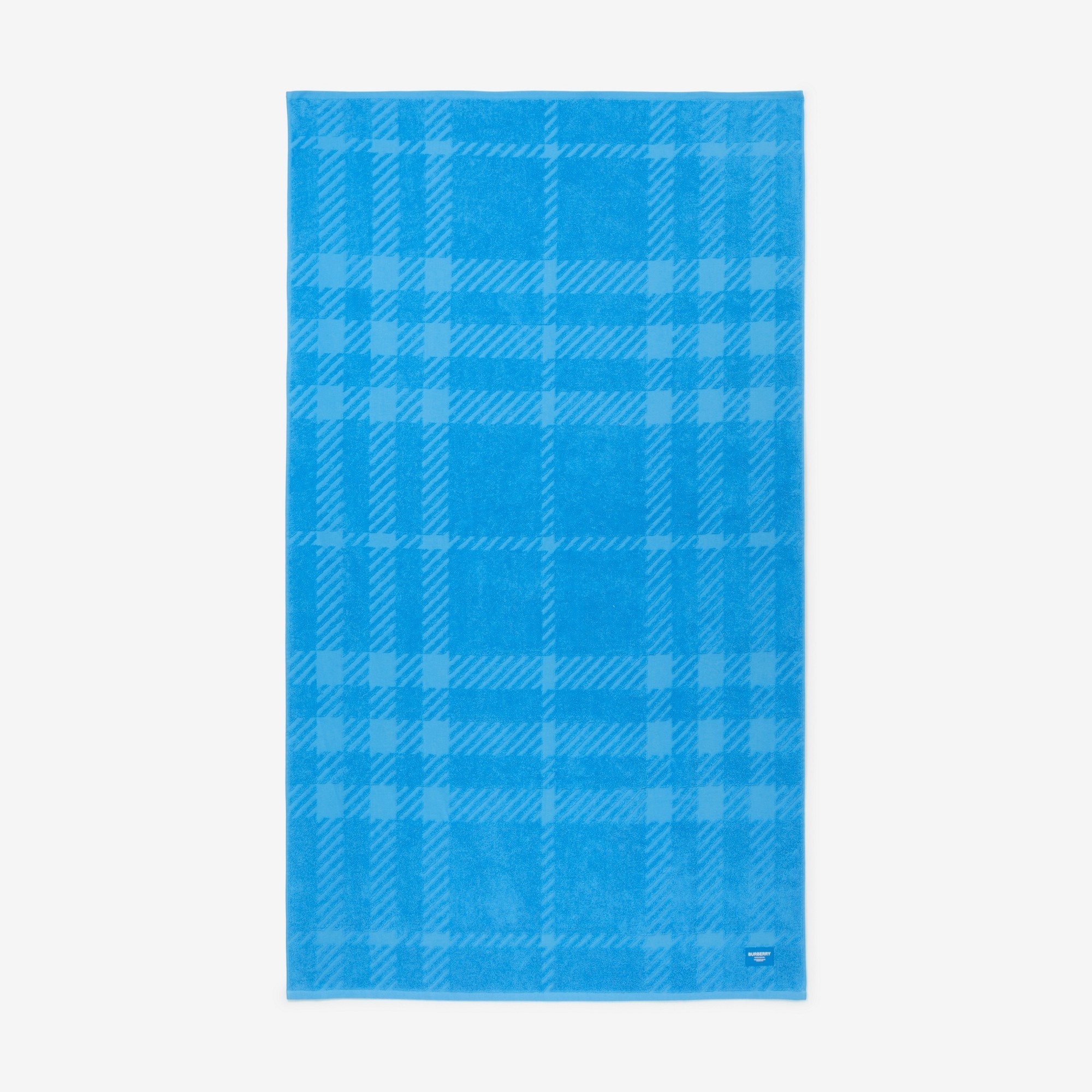 Check Cotton Jacquard Towel - 1