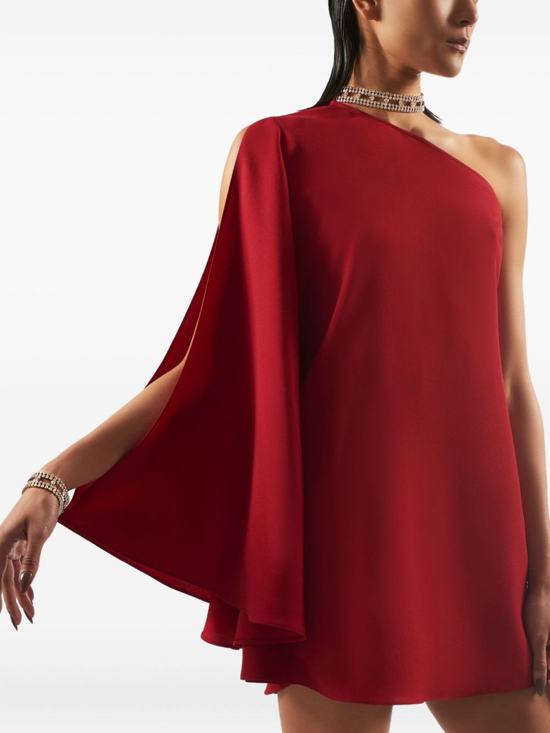 Bolkan Crystal one-shoulder mini dress 4