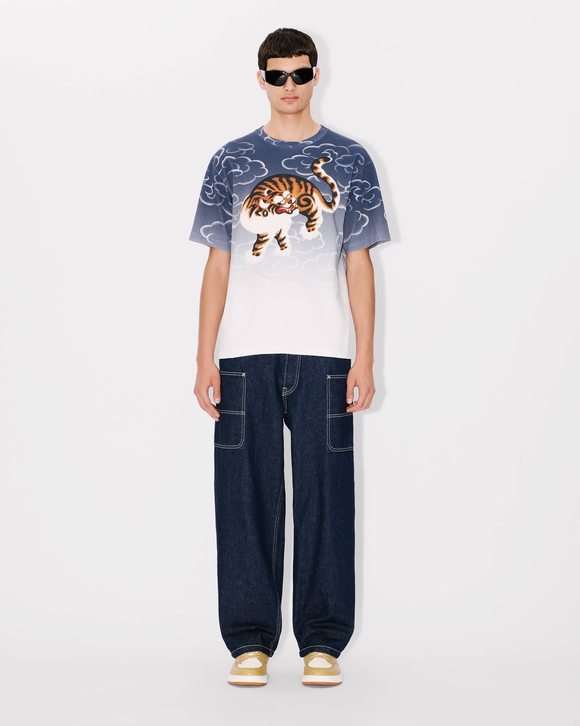 'KENZO Cloud Tiger' genderless oversized T-shirt - 10