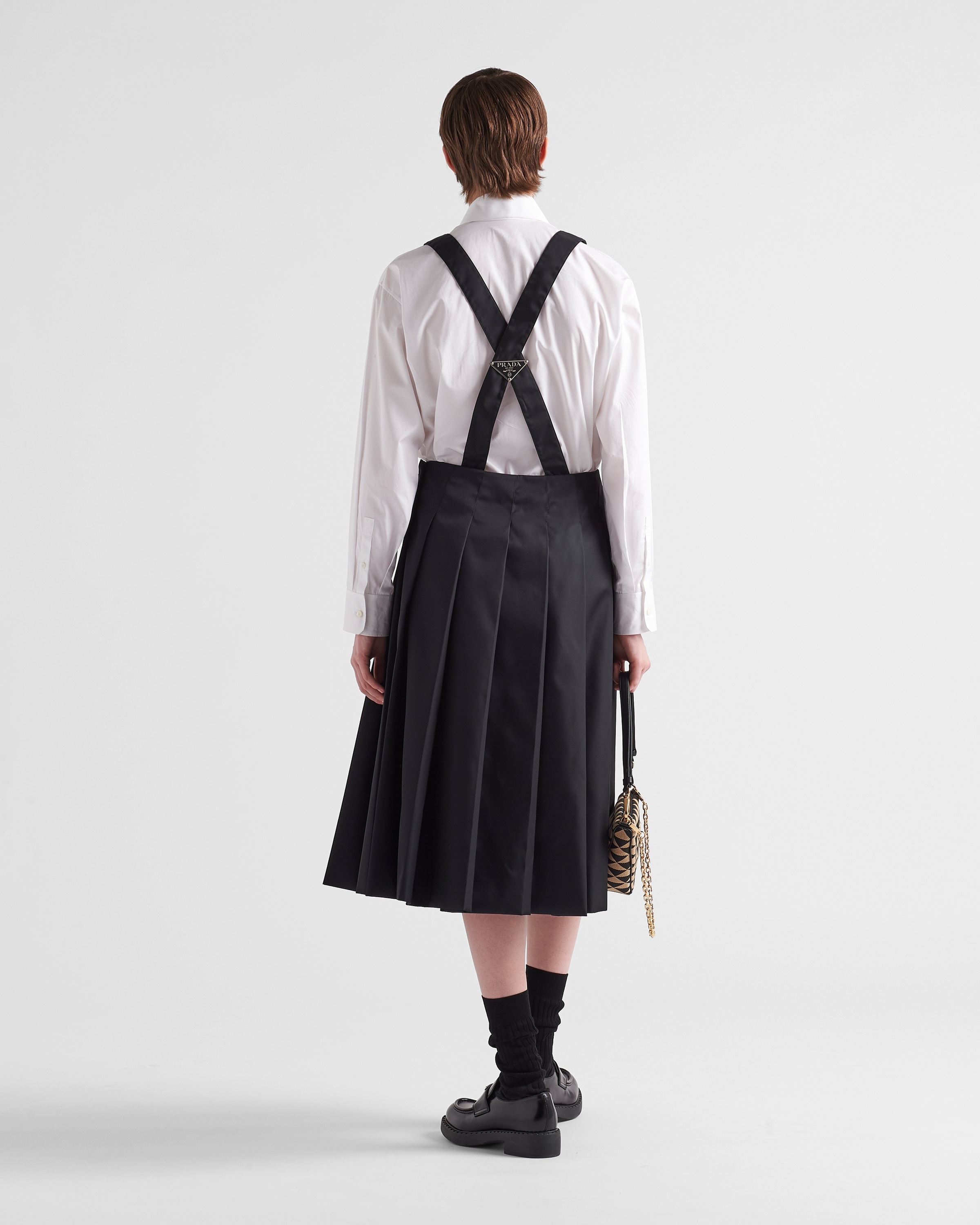 Pleated Re-Nylon skirt - 5