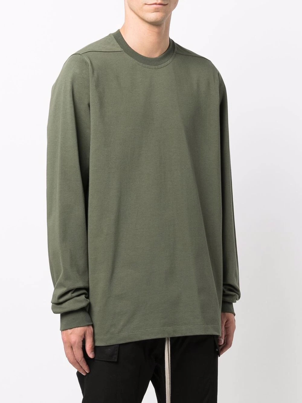 crew neck cotton sweater - 3