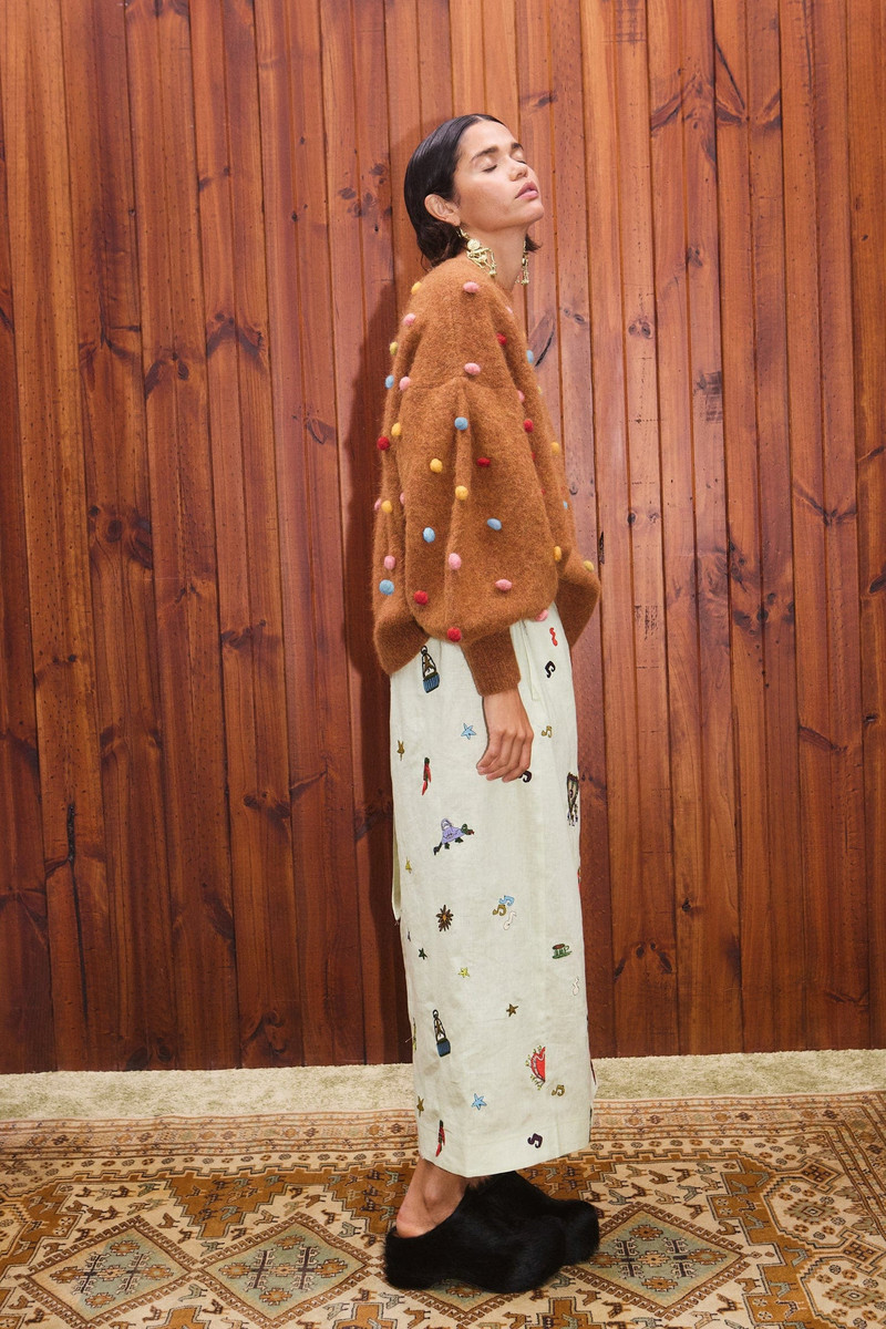 Elia Tobacco Balloon Sweater 3
