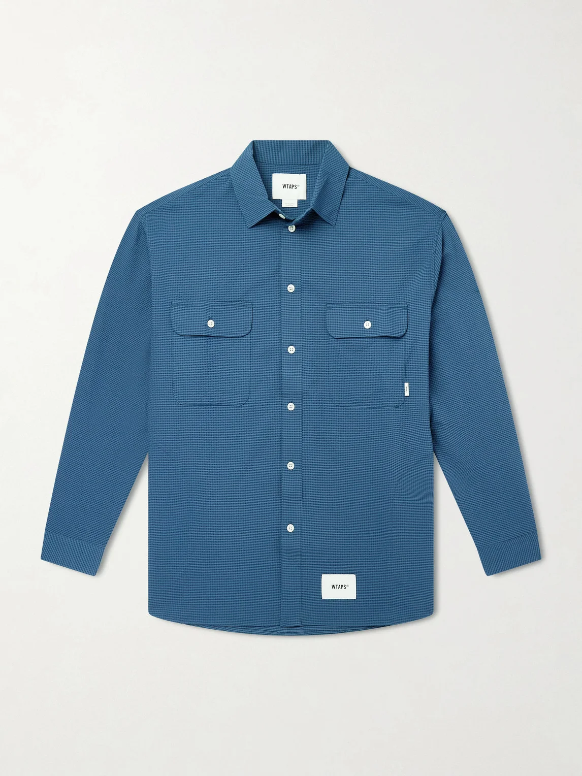 Checked Seersucker Shirt - 1