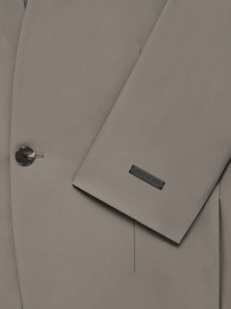 Wool Lapelless Jacket 5