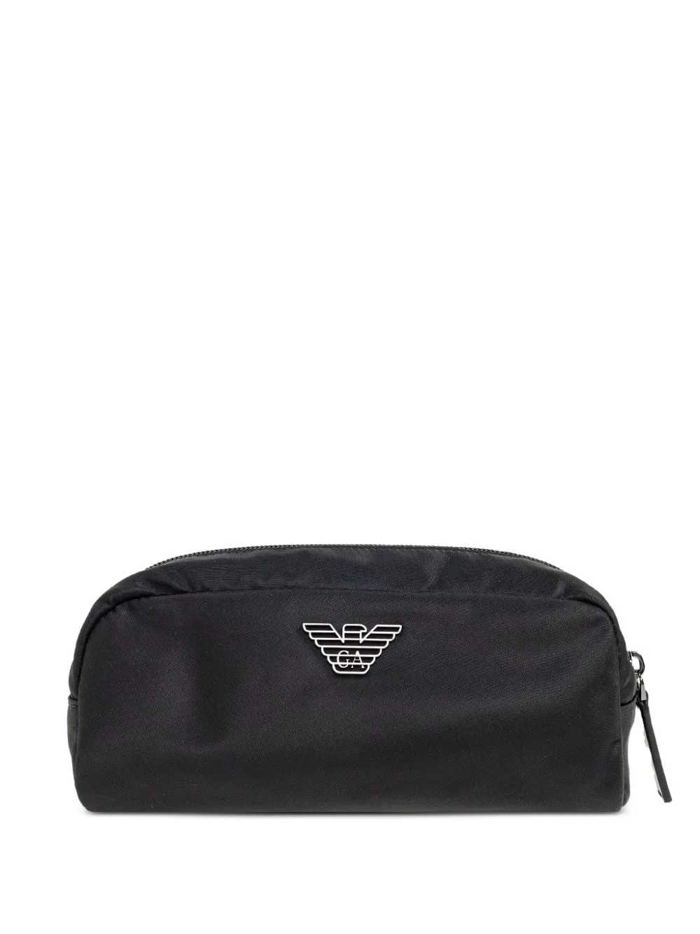 logo zip wash bag - 1
