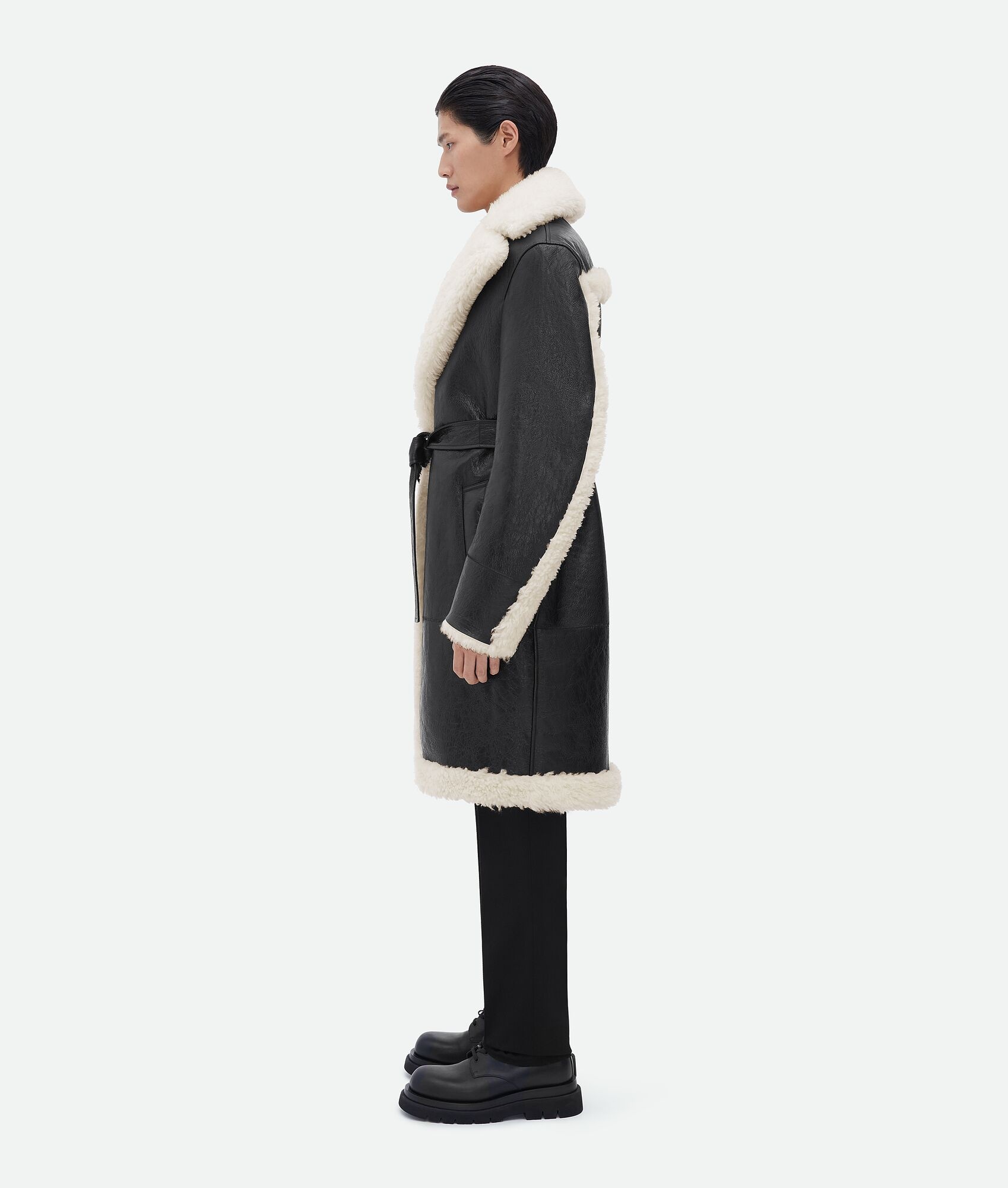 merino shearling coat - 2