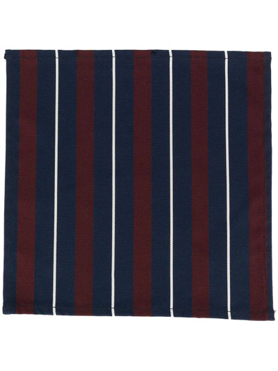 DSQUARED2 striped cotton pocket square outlook