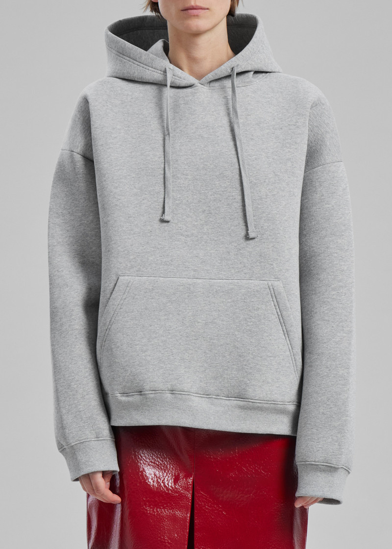 Easton Oversized Hoodie - Light Grey 4