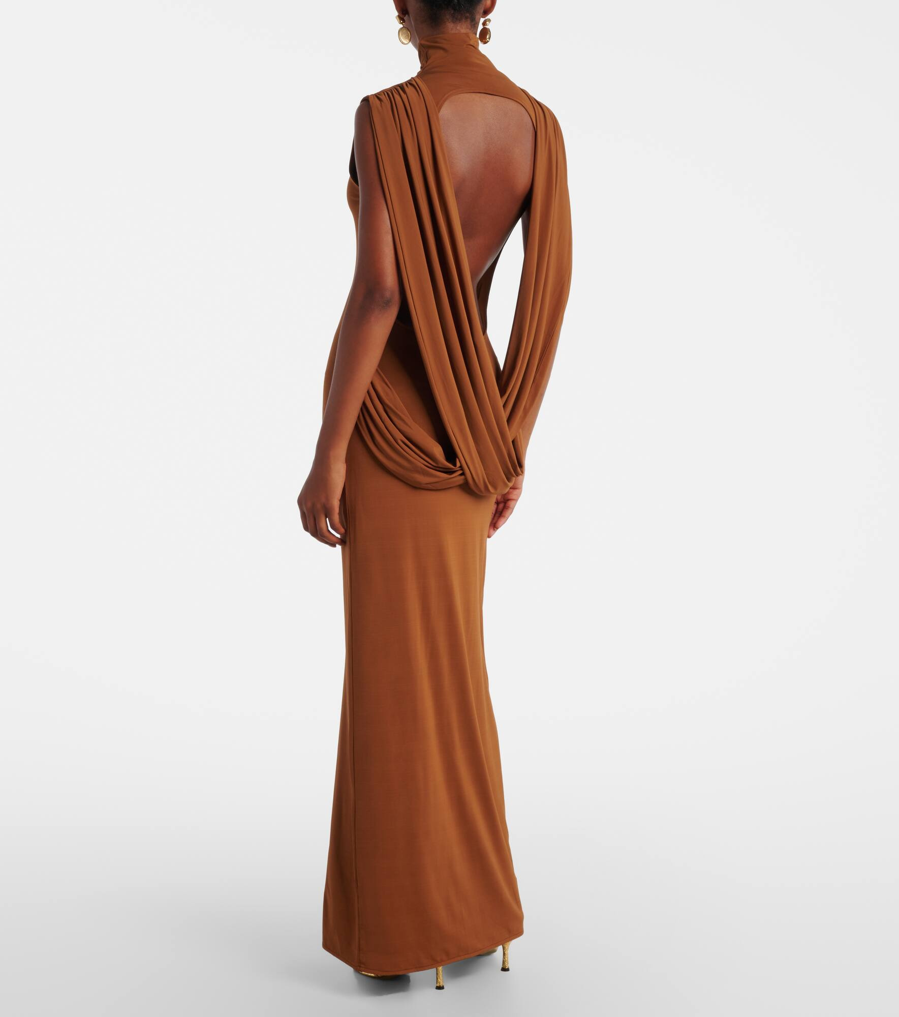 Jersey maxi dress - 3