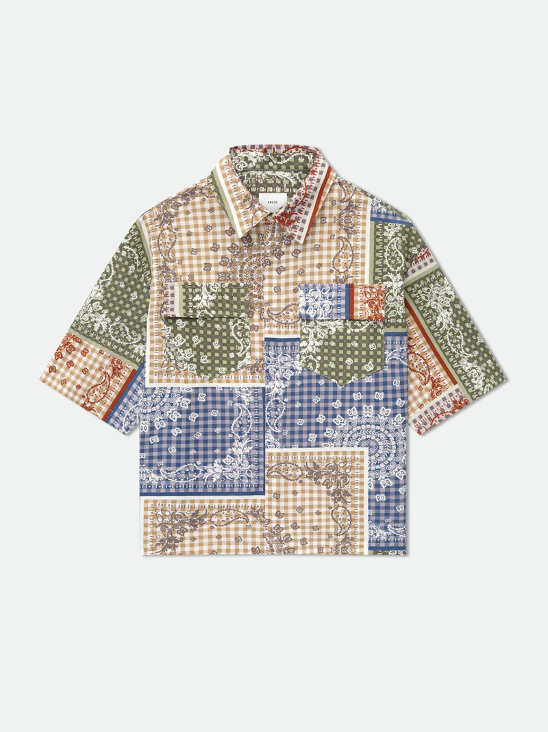 BANDANA BOXY WORK SHIRT 1