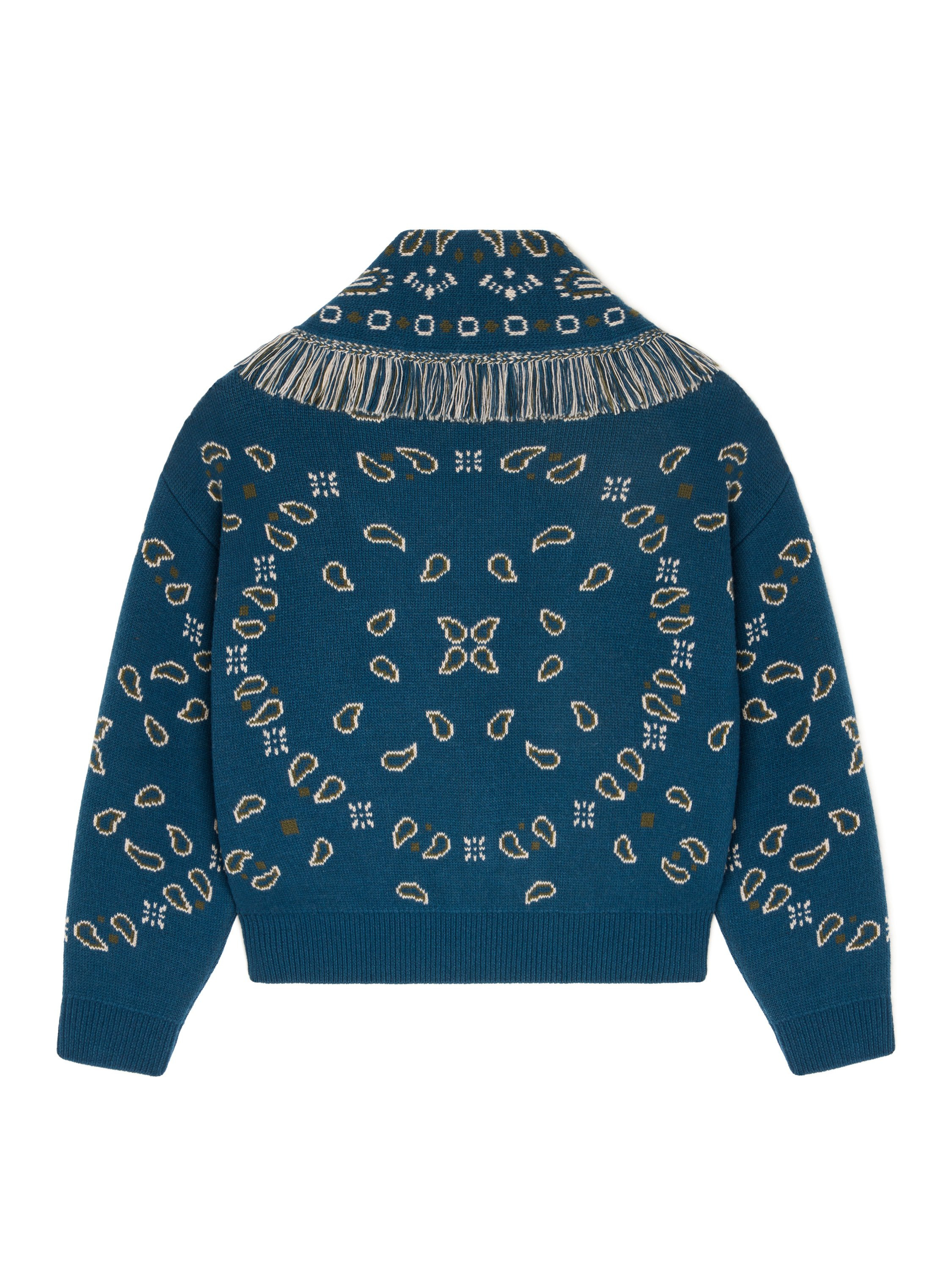 Bandana Jacquard Cardi-Bomber - 3