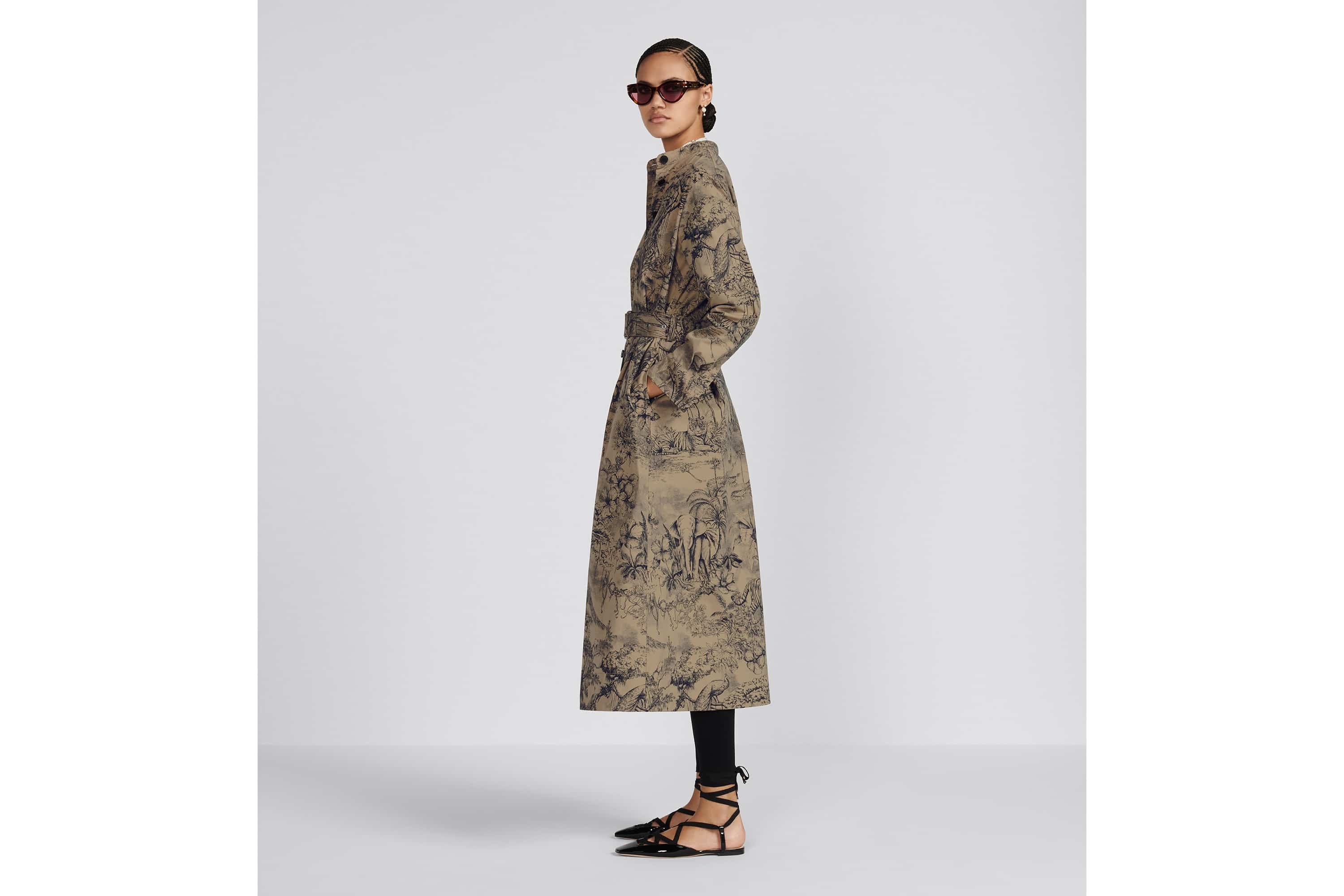 Belted Shirt Dress - 5