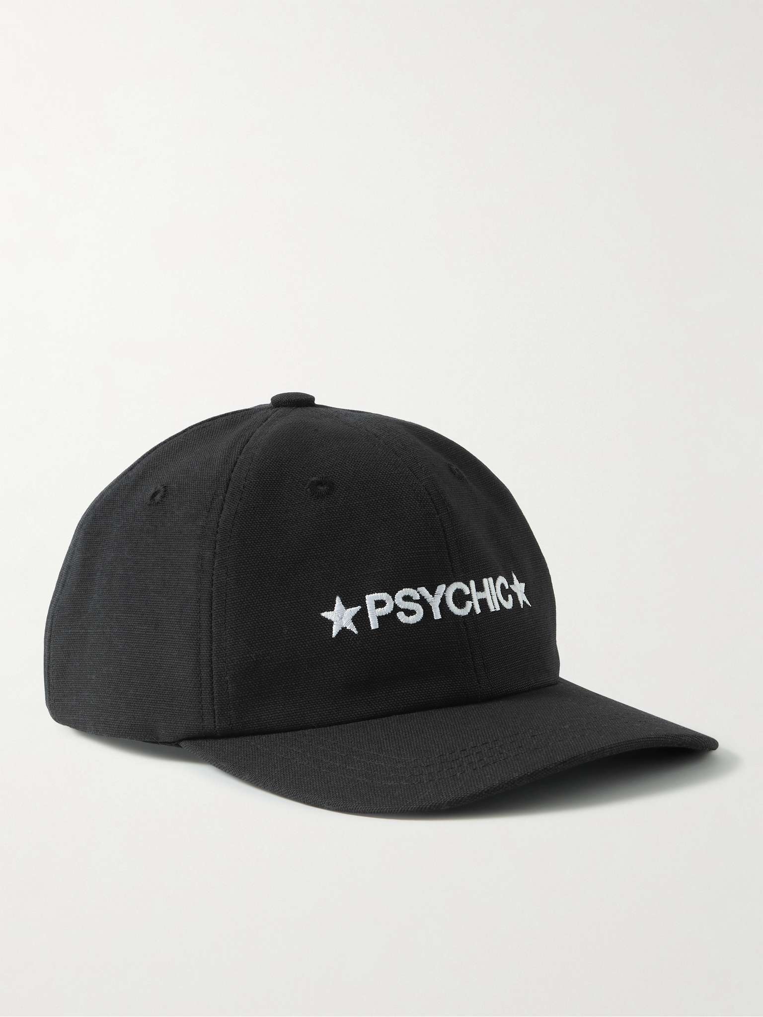 Psychic Star Embroidered Cotton-Canvas Baseball Cap - 1