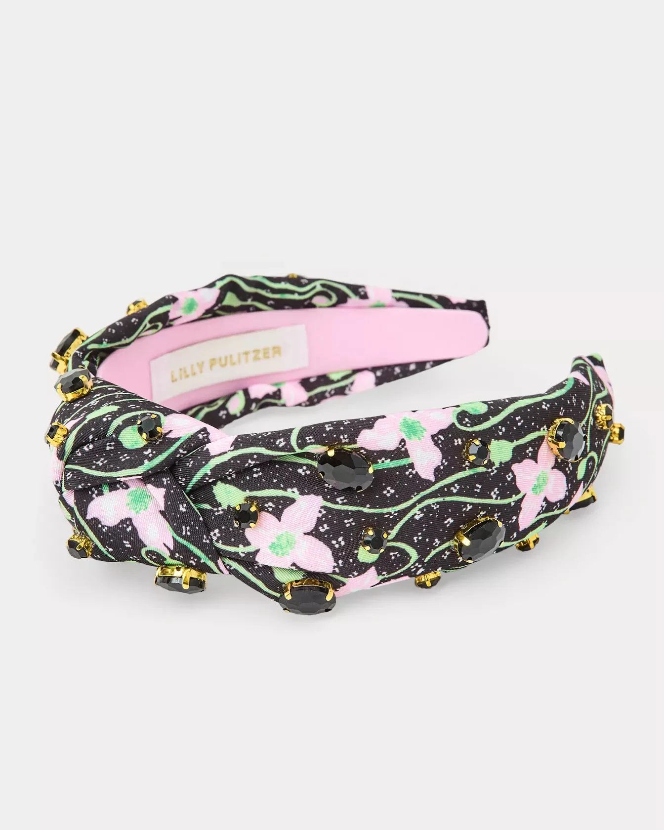 Slim Knot Embellished Headband - 1