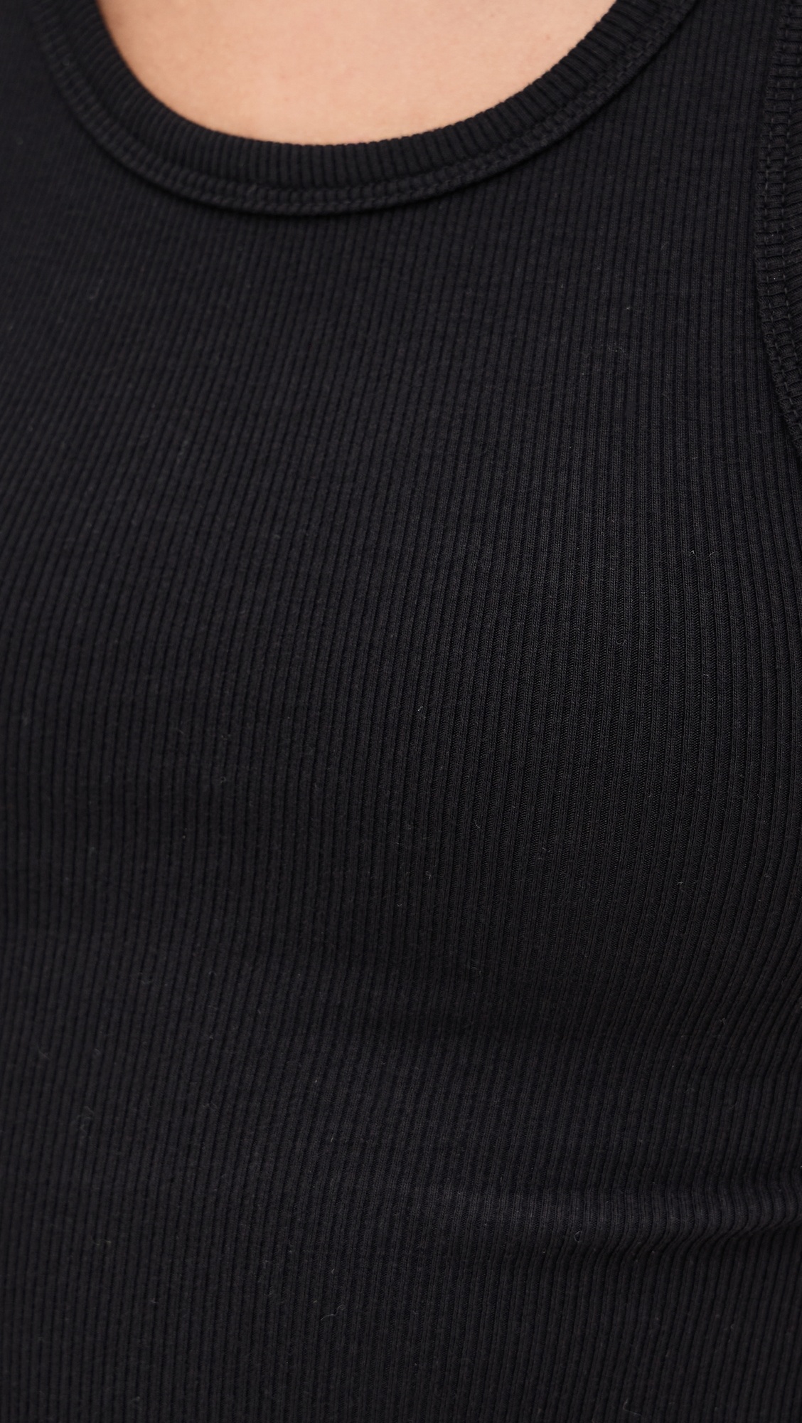 High Neck Fitted Tank - 5