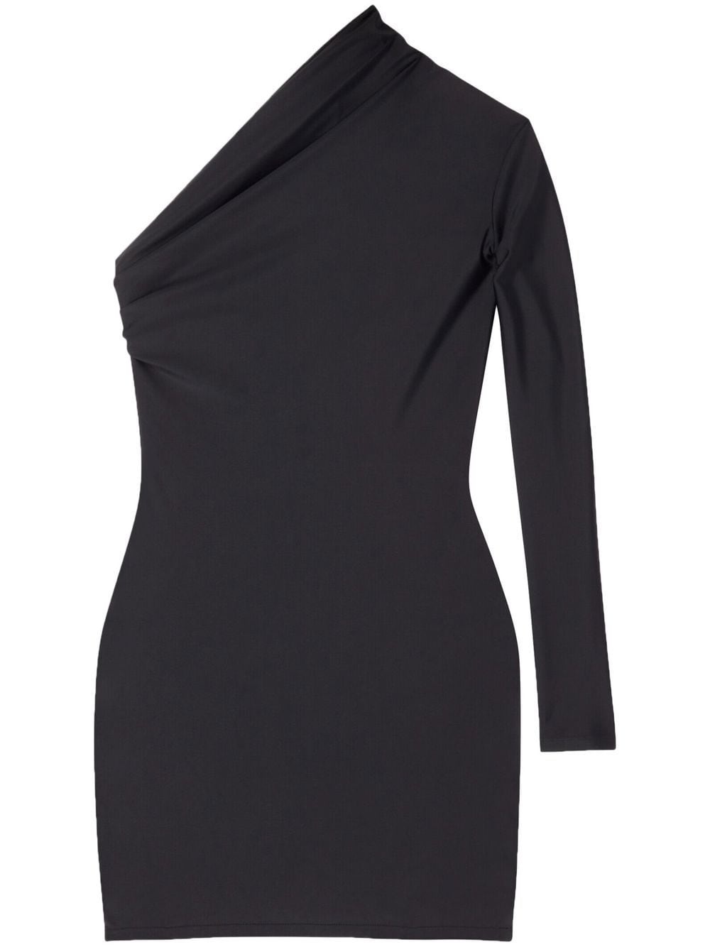 single sleeve mini dress - 2