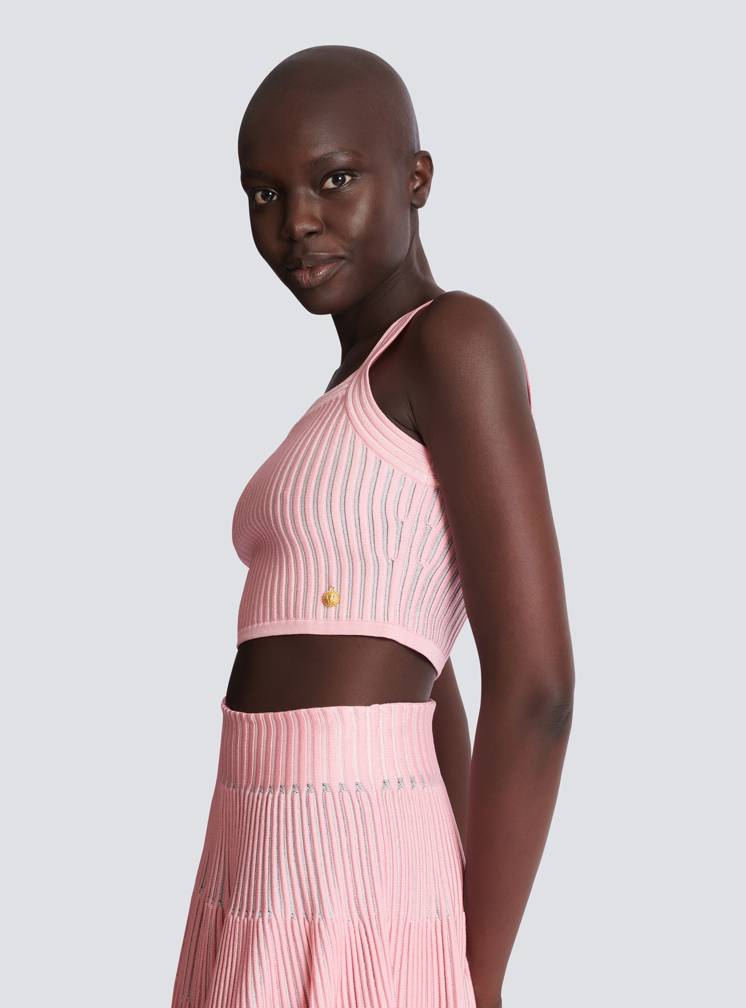 Textured knit top - 8