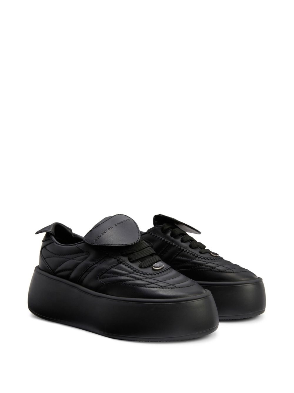 League Maxi leather sneakers - 2