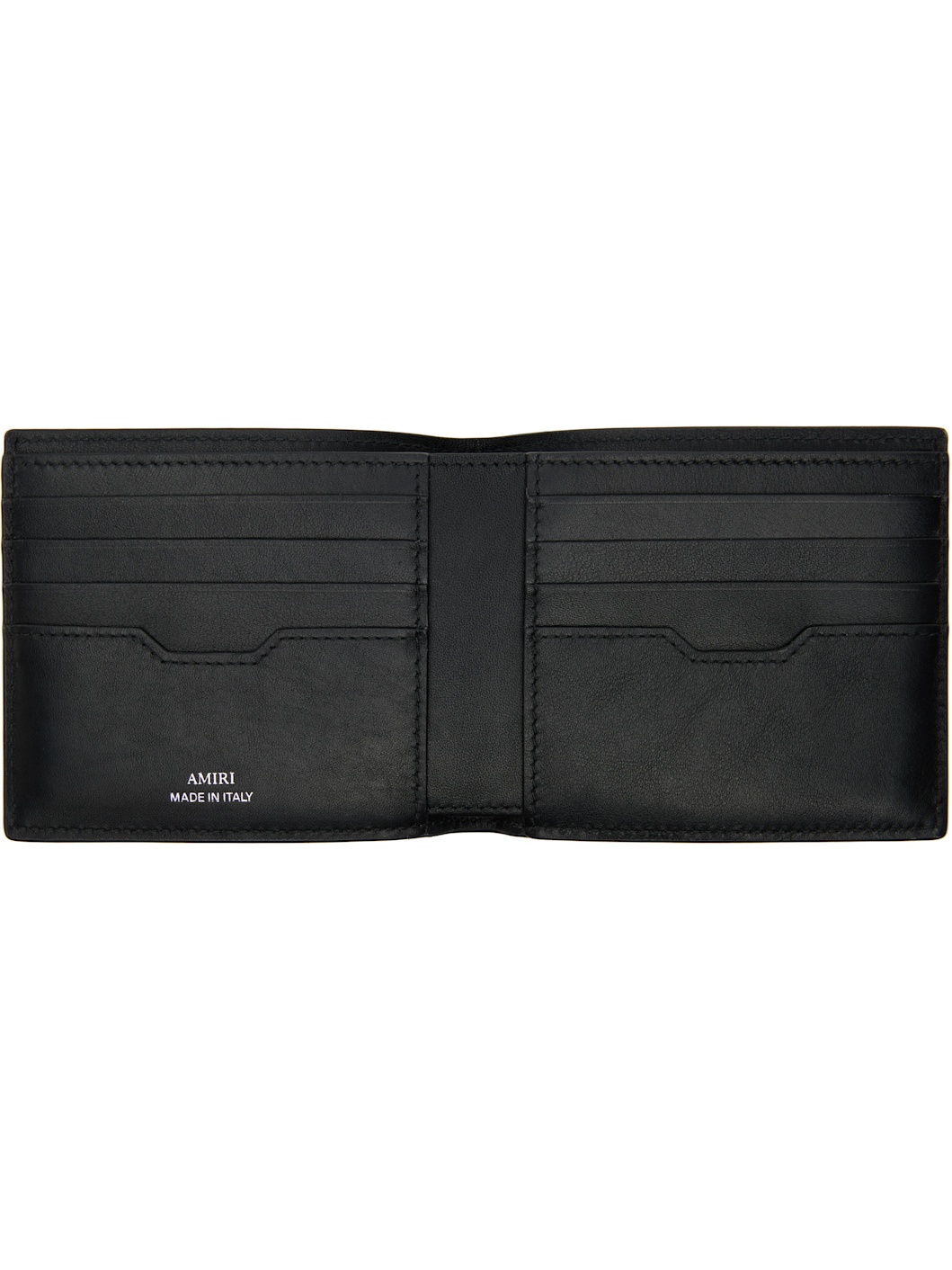 Black Station Patch Bifold Wallet - 3