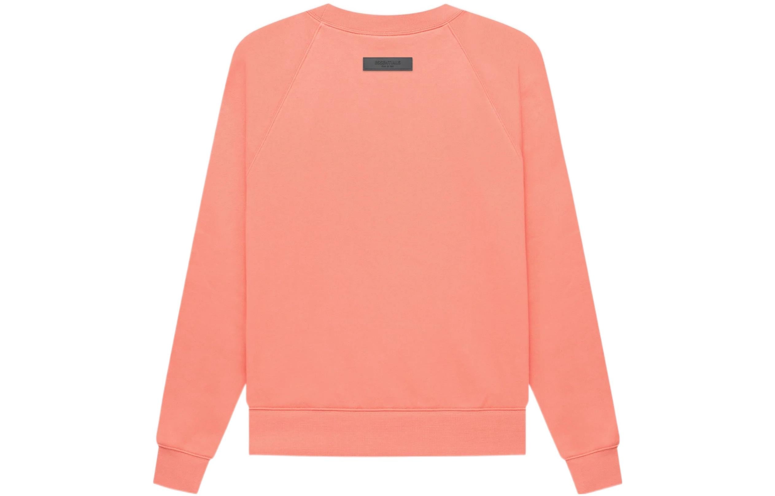Fear of God Essentials FW22 Crewneck 'Coral' FOG-FW22-259 - 3