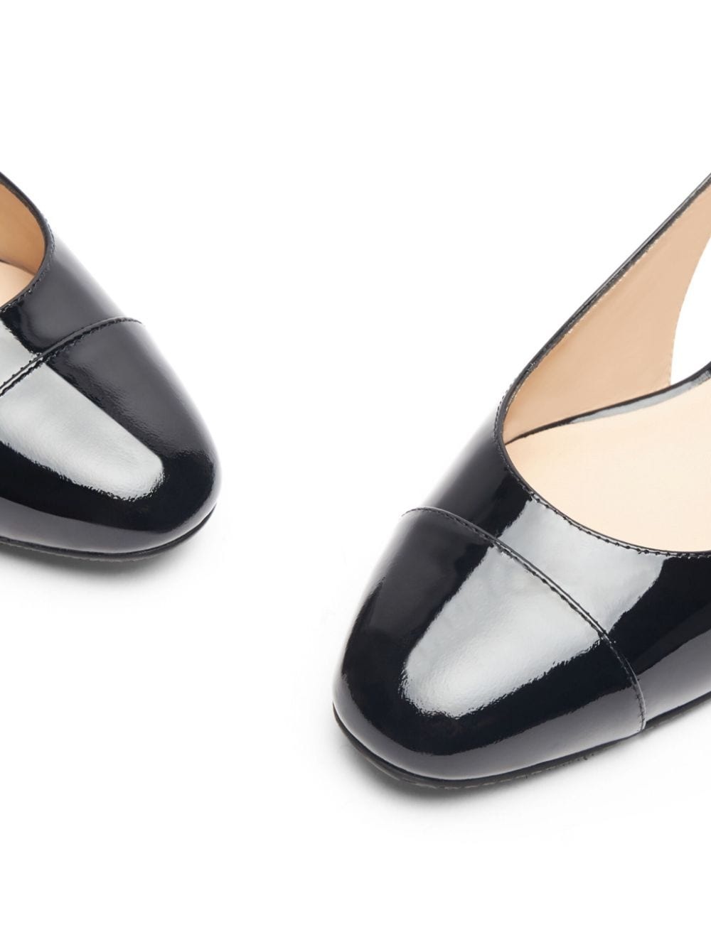 Sleek slingback leather pumps - 6