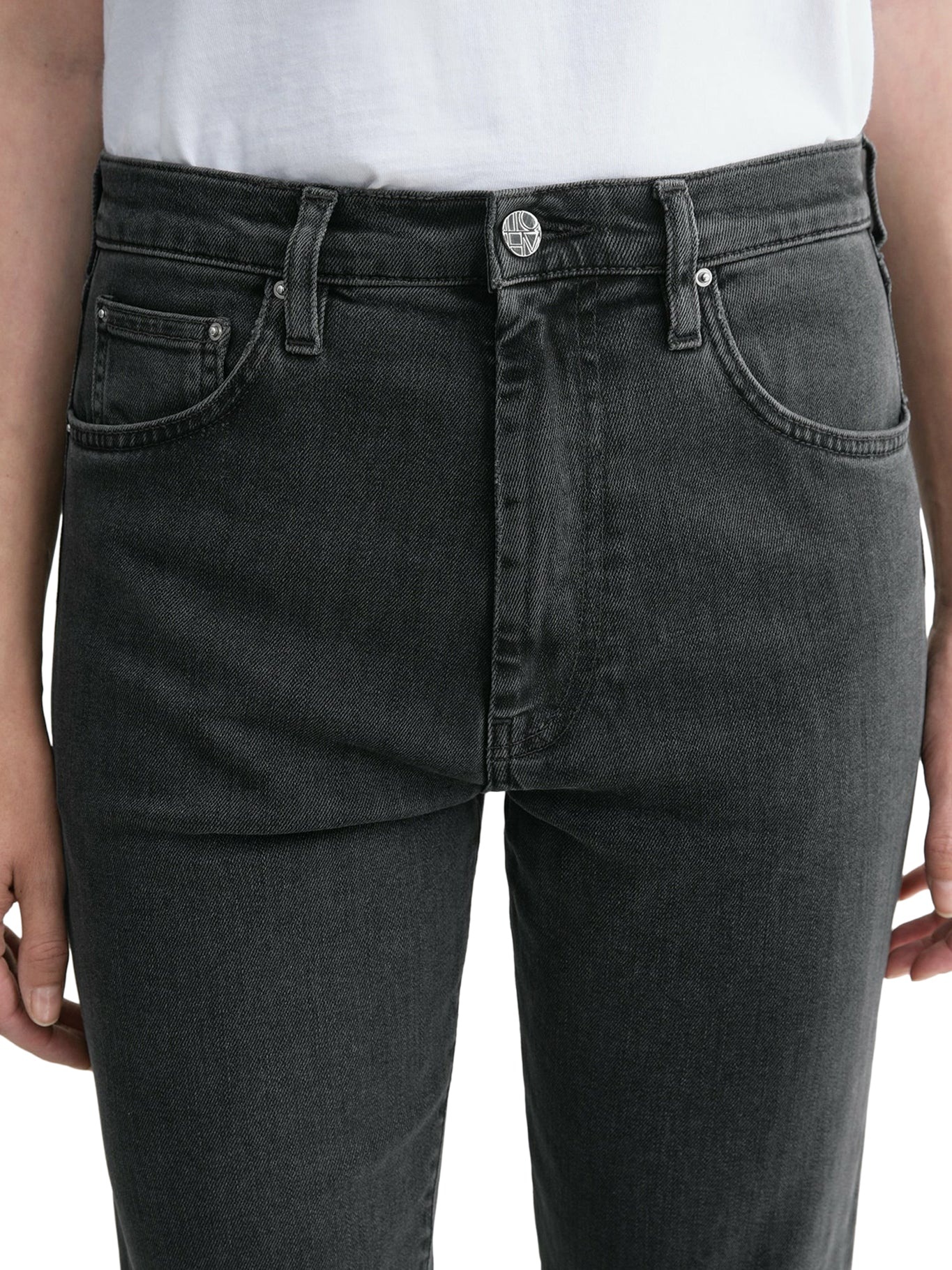 TWISTED SEAM DENIM GREY - 5