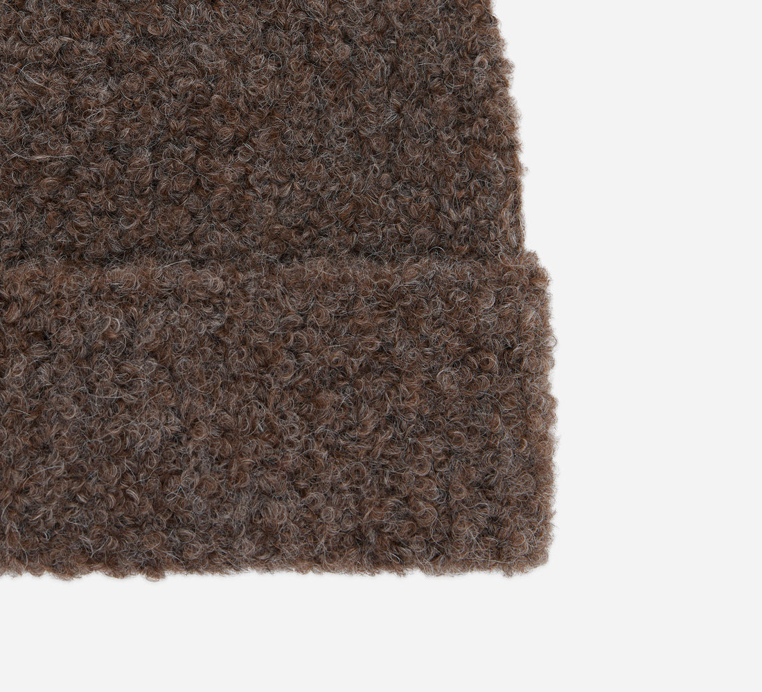 Watch Cap - Earth Boucle Alpaca - 2