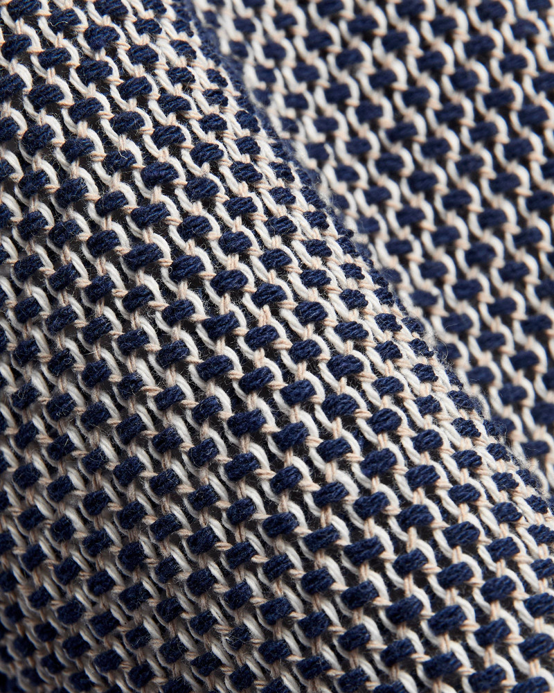 Portuguese Flannel Agora Knit Shirt in Navy outlook