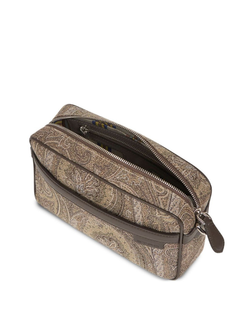 Paisley jacquard crossbody bag 1