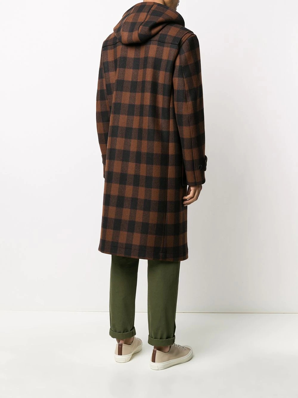 Weir buffalo check long coat - 4