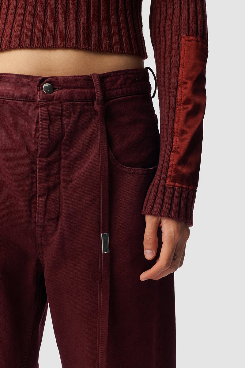 Five Pockets High Comfort Trousers Denim - 5