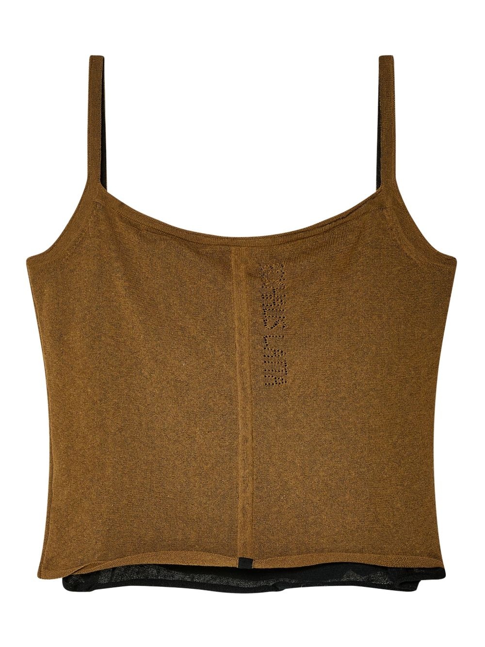 veil-detail tank top - 2