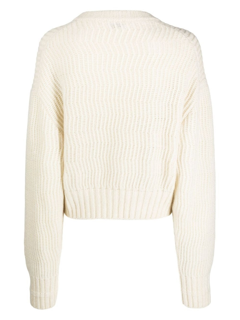 FILIPPA K drop-shoulder chunky-knit jumper outlook