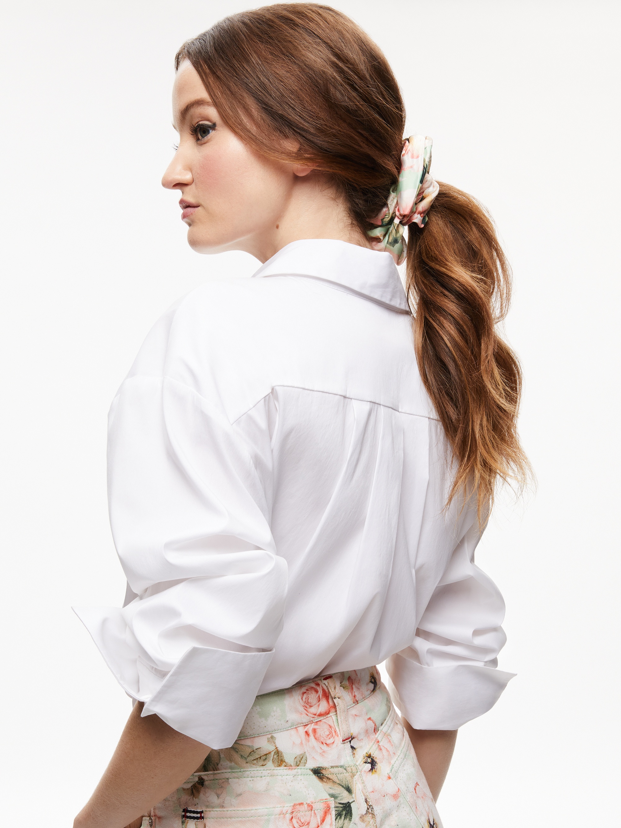 CHER LARGE PRINTED SCRUNCHIE - 1