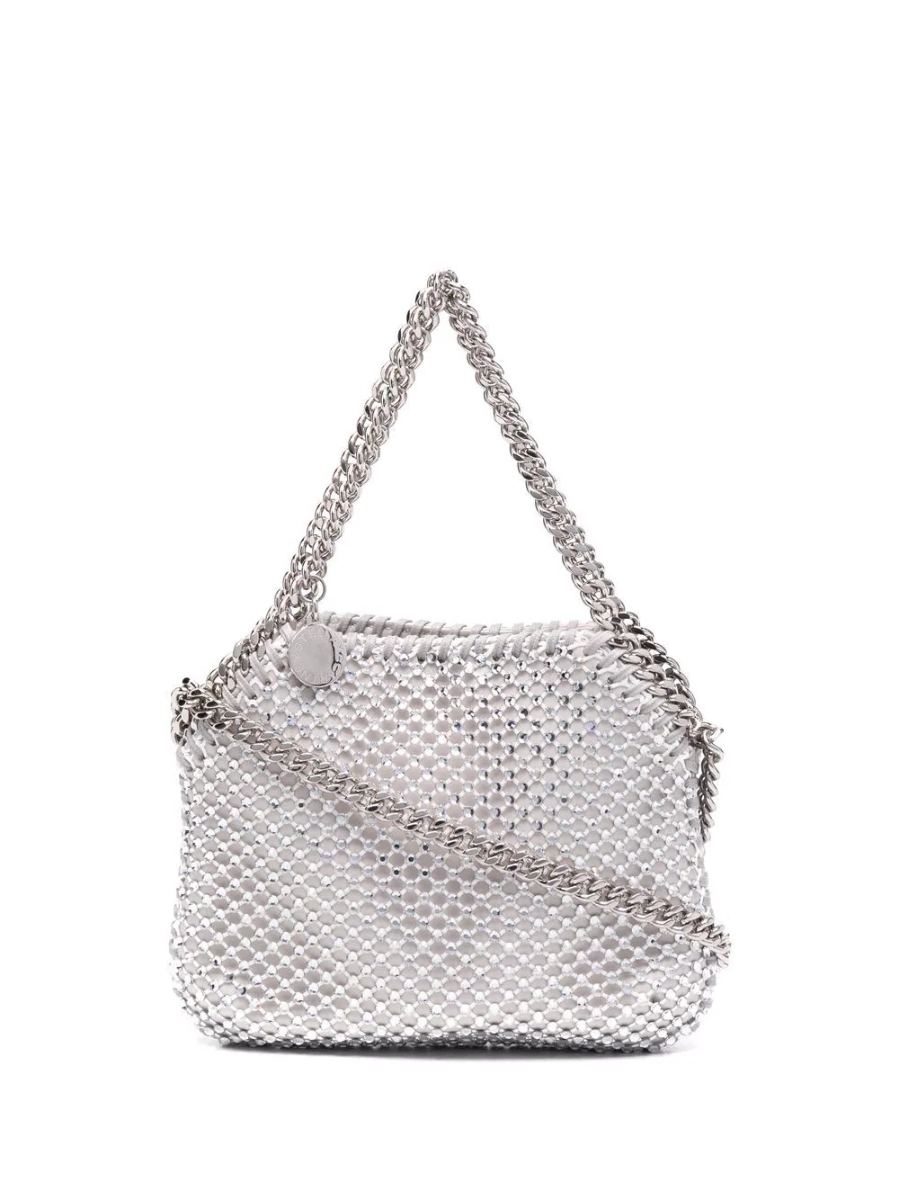 Falabella crystal mesh crossbody bag - 1