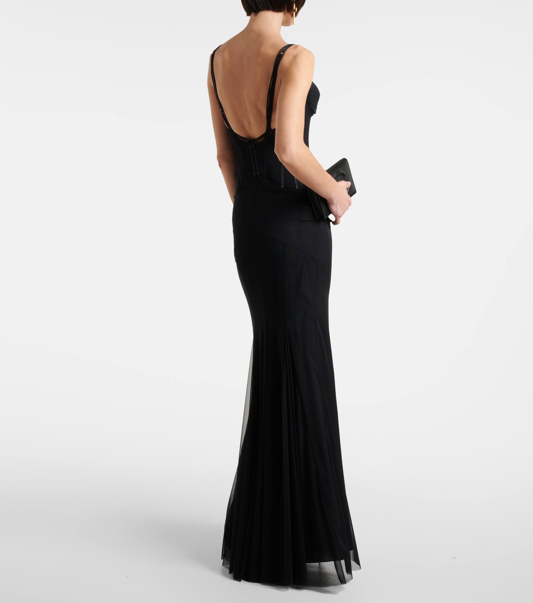 Satin corset dress - 3