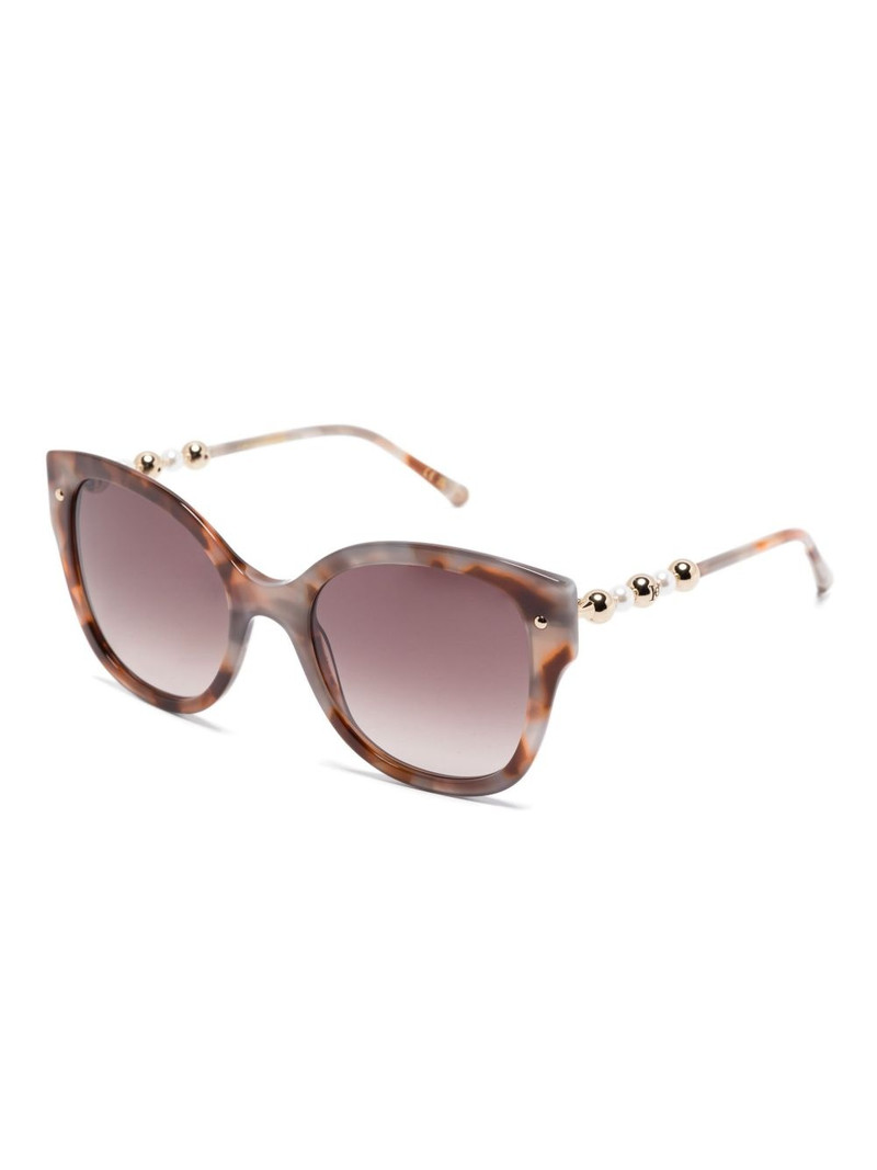 CAROLINA HERRERA oversize-frame sunglasses outlook