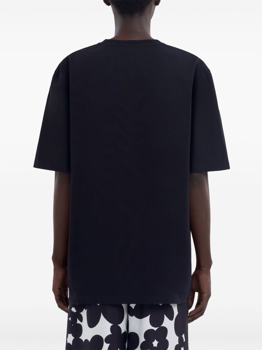 crew neck cotton t-shirt - 4