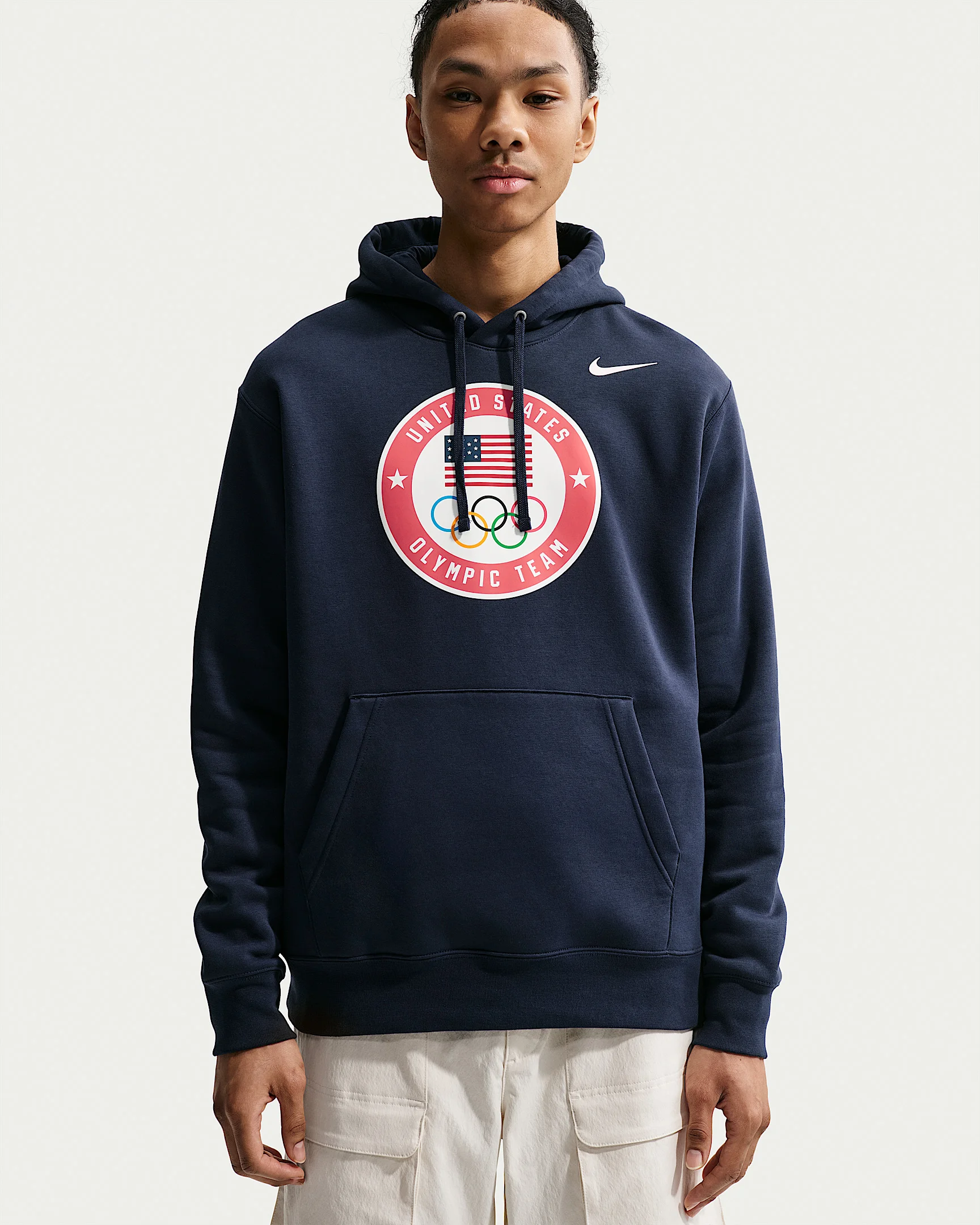 Nike United States Olympic Team Club Fleece Men's Hoodie - 1