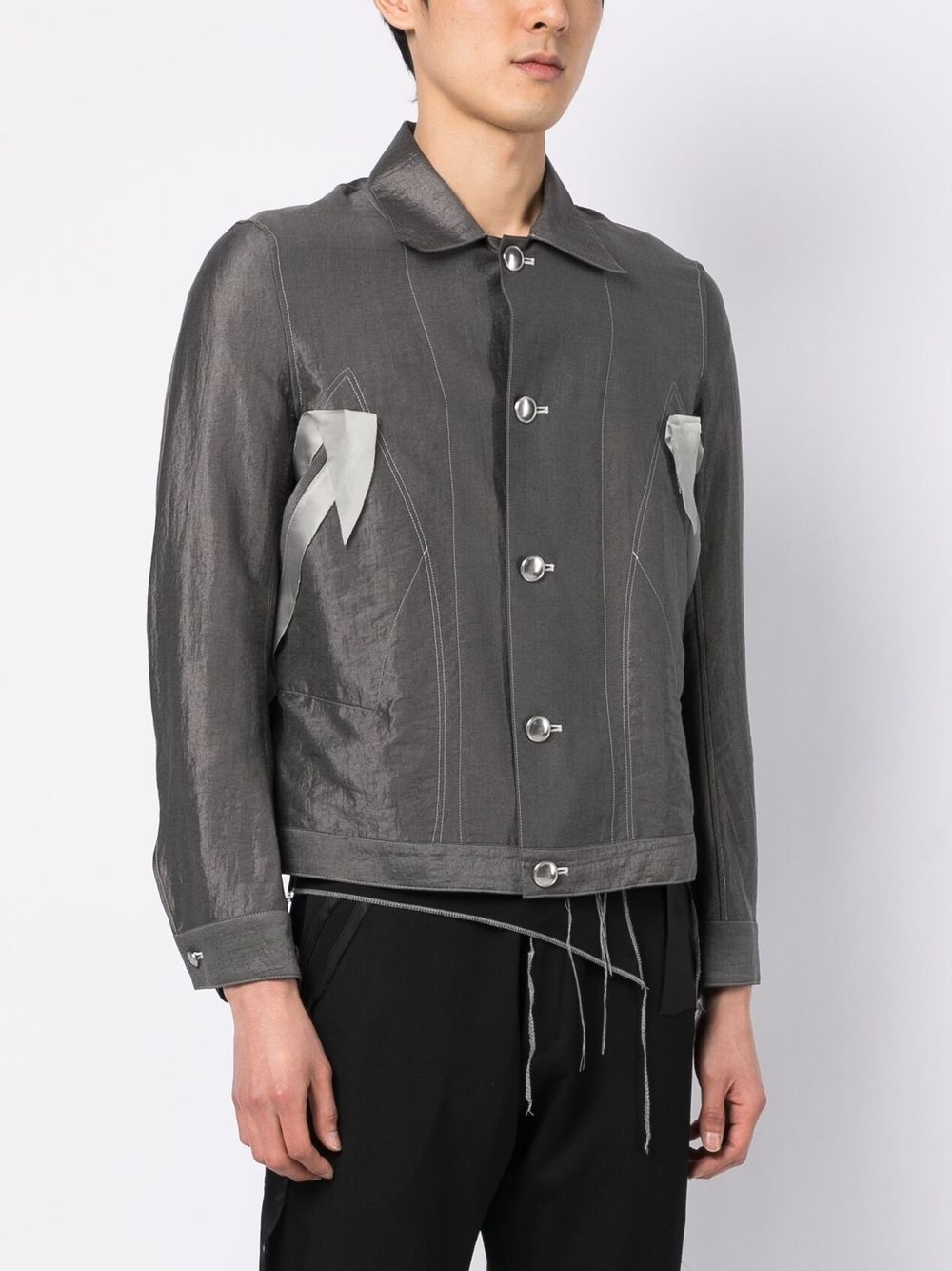 button-up long-sleeved shirt - 4