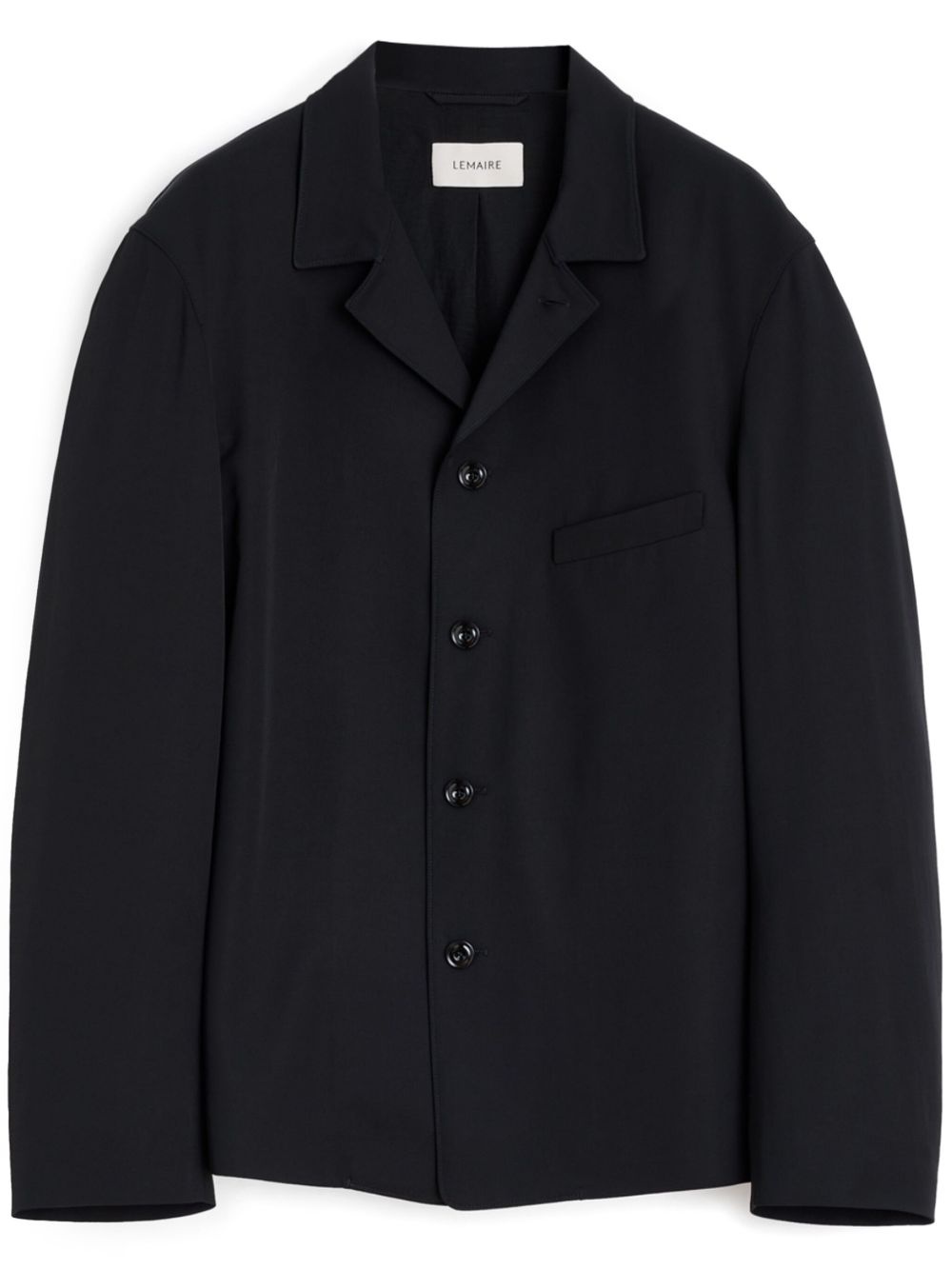 tailored shirt jacket - 1