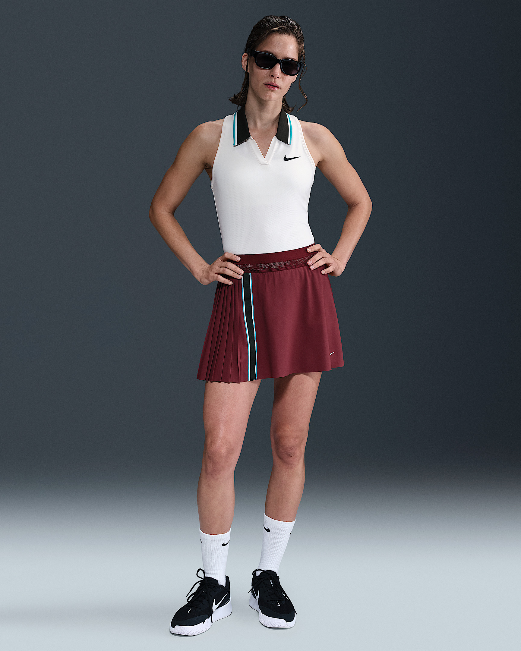 NikeCourt Slam Women's Dri-FIT Tennis Tank Top - 4