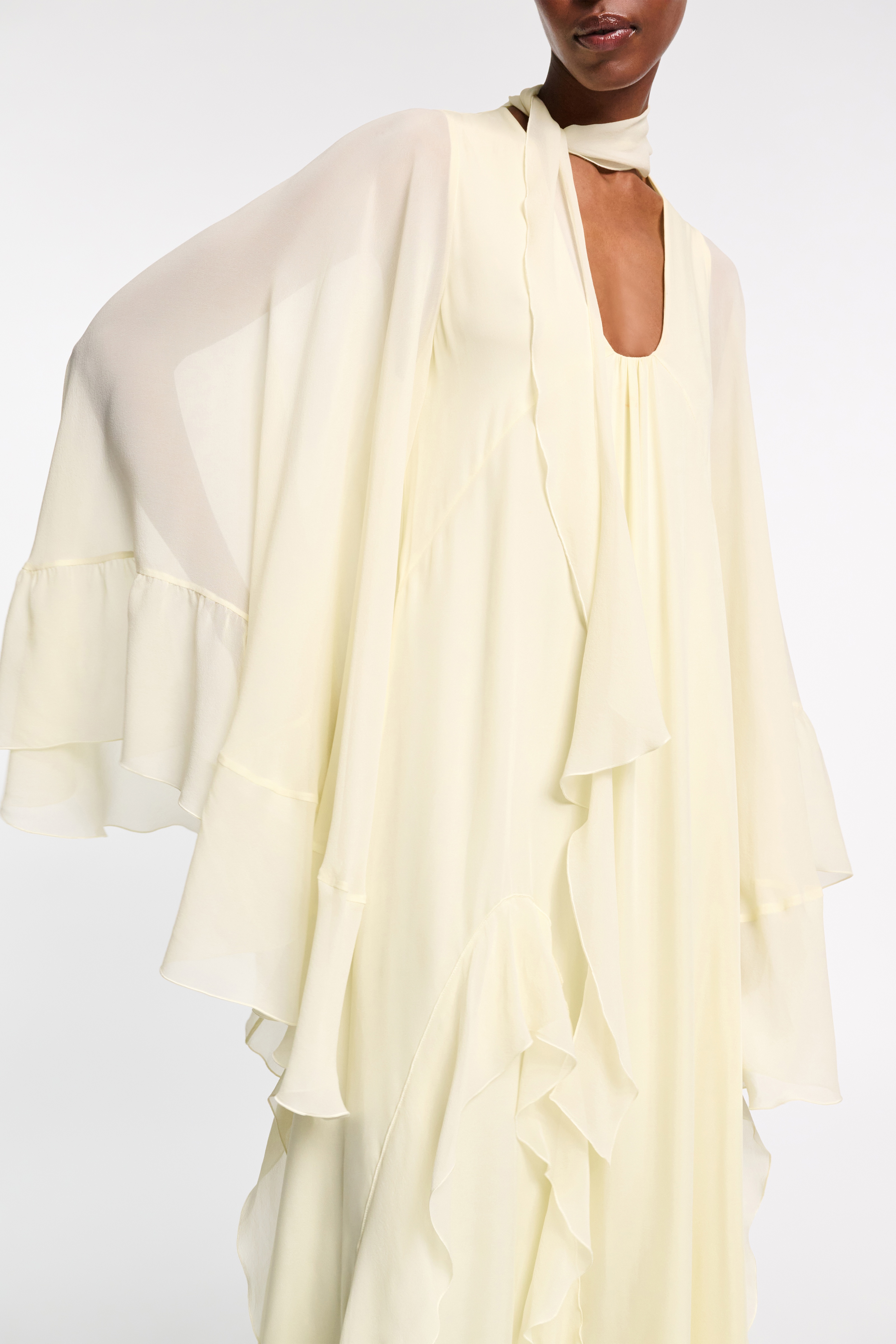 SHEER TWIST I dress - 5