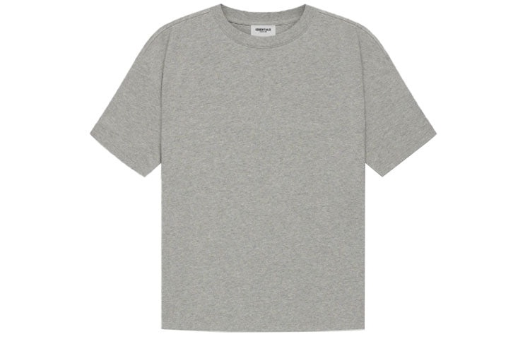 Fear of God Essentials SS21 Short Sleeve Tee Dark Heather Oatmeal FOG-SS21-613 - 3