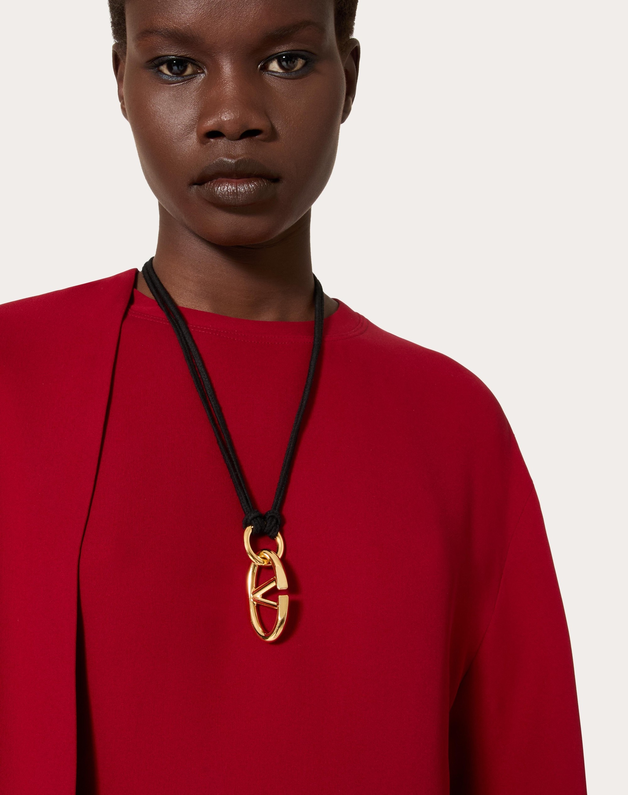 VLOGO THE BOLD EDITION ROPE AND METAL NECKLACE - 5