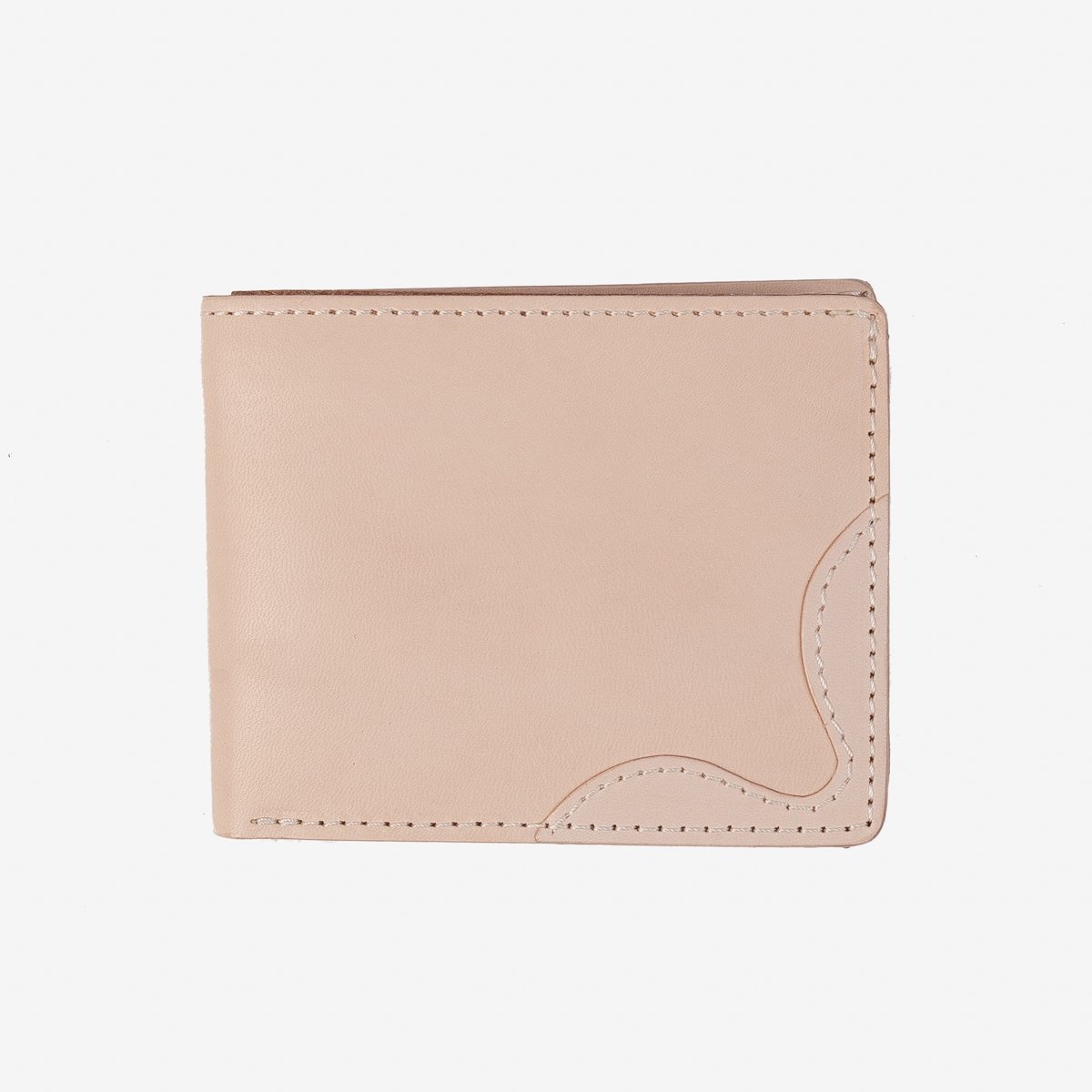 OGLH-KM-BFOLD-NAT OGL Kingsman Classic Bi-Fold Wallet with Arc Accent - Natural - 4
