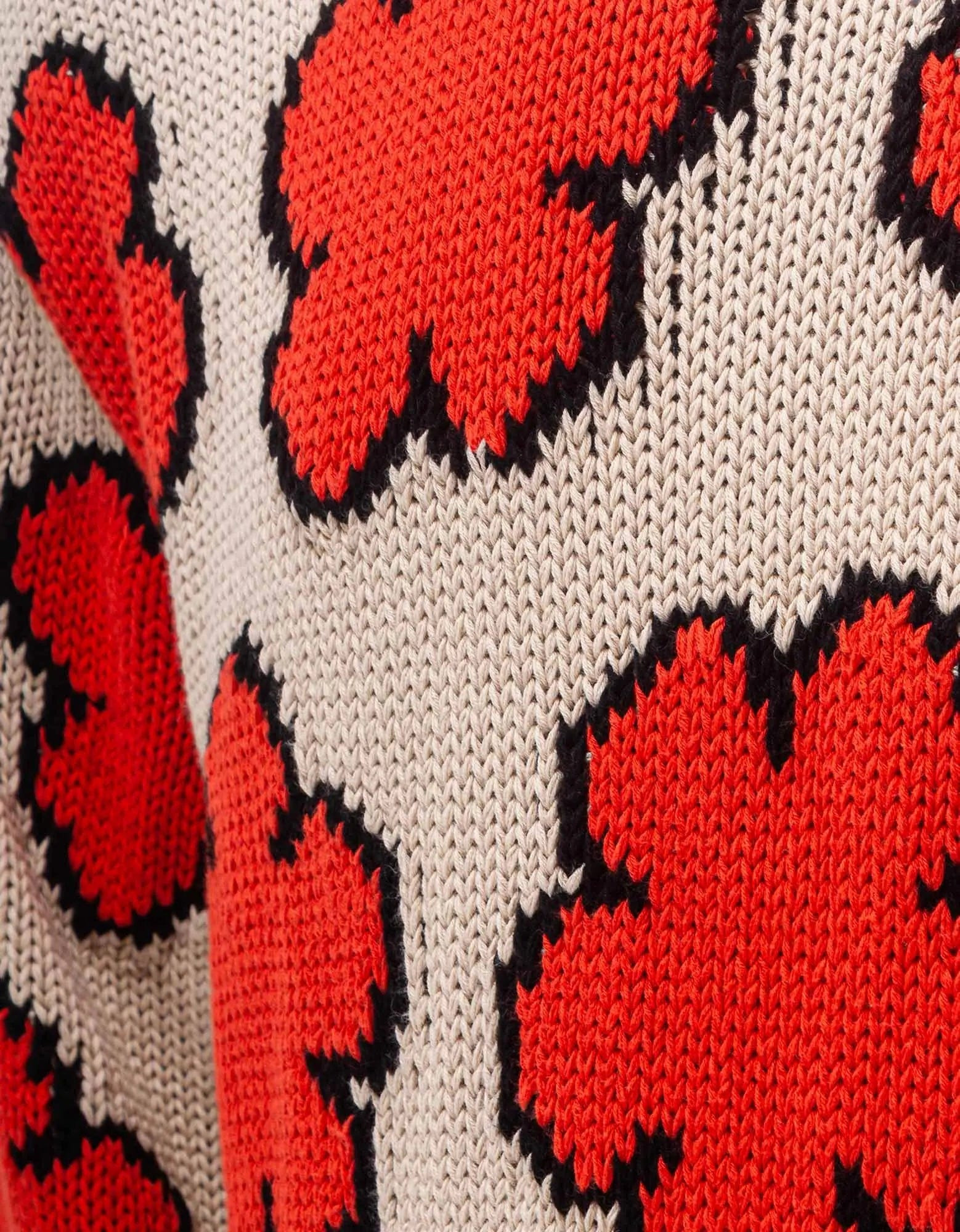 Kenzo Ecru 'Boke Flower' Sweater - 3